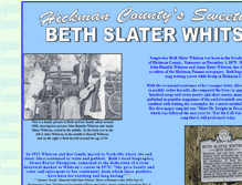 Tablet Screenshot of bethslaterwhitson.com